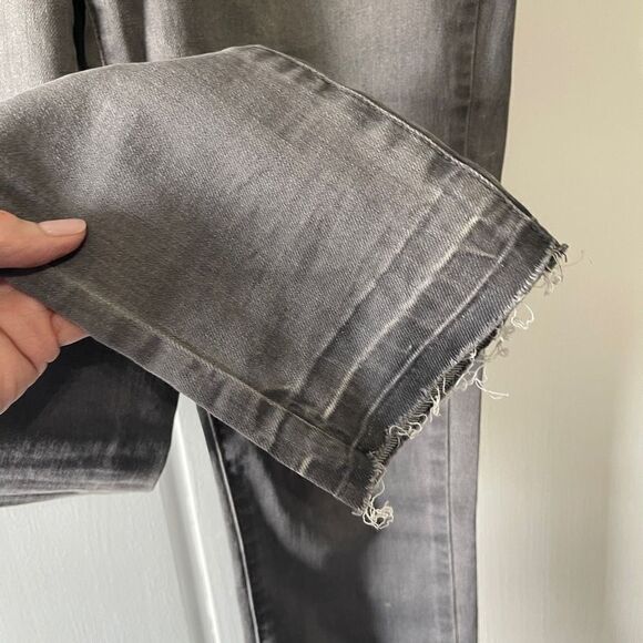Harper Released Hem Grey/Light Black Jeans, Size 27 - Picture 3 of 10